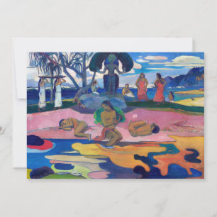 Paul Gauguin - Day of the God / Mahana no atua Thank You Card