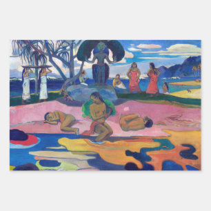 Paul Gauguin - Day of the God / Mahana no atua Wrapping Paper Sheet