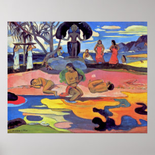 Paul Gauguin - Day of the Gods - Fine Art Painting Poster