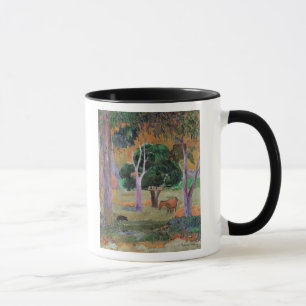 Paul Gauguin   Dominican Landscape or Landscape wi Mug