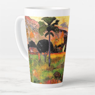 Paul Gauguin famous painting, Come Here, Latte Mug