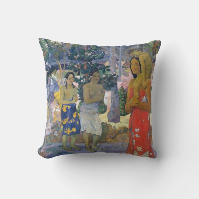 Paul Gauguin - Hail Mary / Ia Orana Maria Cushion (Front)