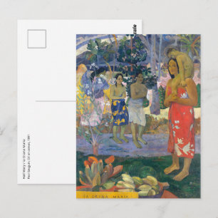Paul Gauguin - Hail Mary / Ia Orana Maria Postcard