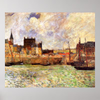 Paul Gauguin Harbour Scene, Dieppe