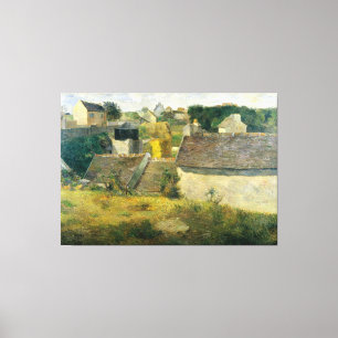 Paul Gauguin Houses at Vaugirard Canvas Print