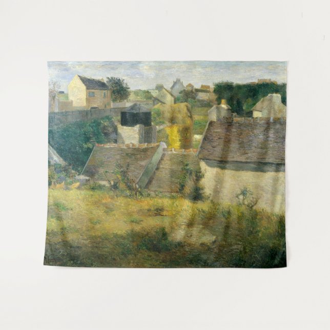 Paul Gauguin Houses at Vaugirard  Tapestry (Front (Horizontal))
