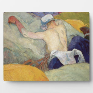 Paul Gauguin In the Heat, or The Pigs, 1888 Plaque