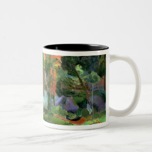 Paul Gauguin   Landscape at Pont Aven, 1888 Two-Tone Coffee Mug