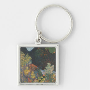 Paul Gauguin Landscape Key Ring