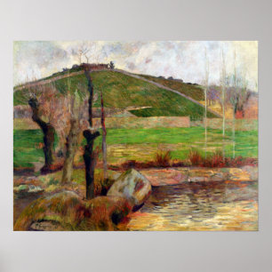 Paul Gauguin Landscape near Pont-Aven Poster