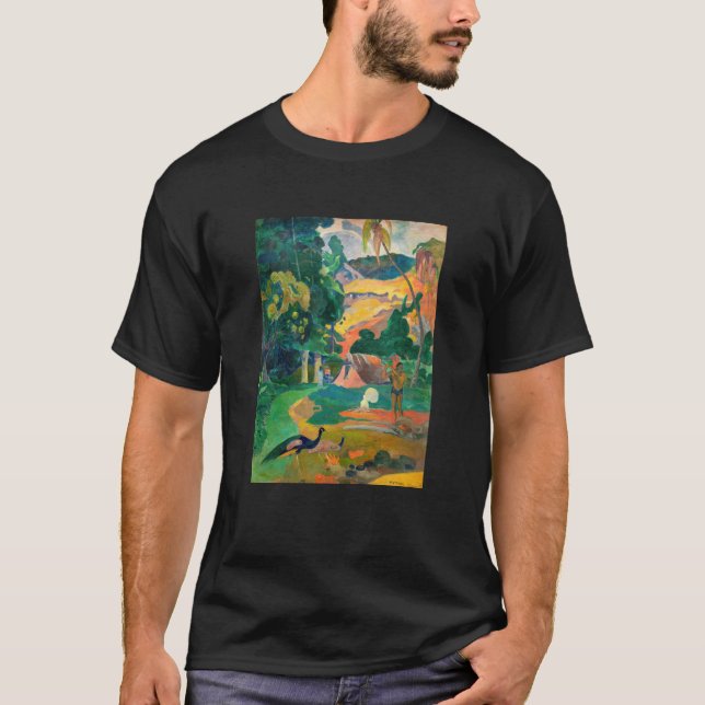 Paul Gauguin - Landscape with Peacocks / Matamoe T-Shirt (Front)