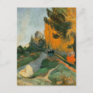 Paul Gauguin- Les Alyscamps Postcard