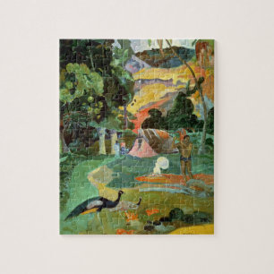Paul Gauguin Matamoe or, Landscape with Peacocks Jigsaw Puzzle