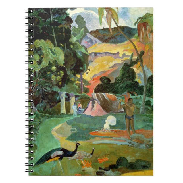 Paul Gauguin | Matamoe or, Landscape with Peacocks Notebook (Front)
