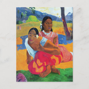 Paul Gauguin   Nafea Faaipoipo , 1892 Postcard