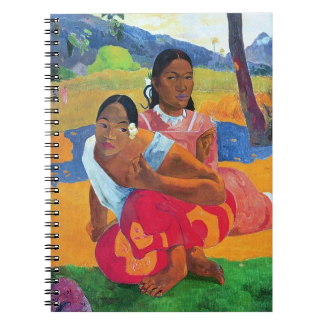 Paul Gauguin | Nafea Faaipoipo (When are you Getti Notebook (Front)