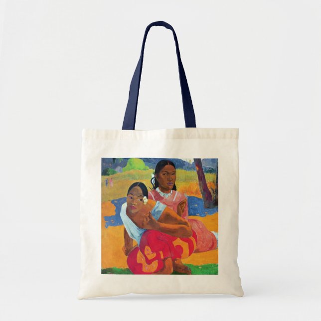 Paul Gauguin | Nafea Faaipoipo (When are you Getti Tote Bag (Front)