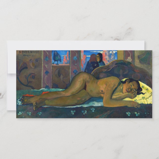 Paul Gauguin - Nevermore / O Taiti Thank You Card (Front)