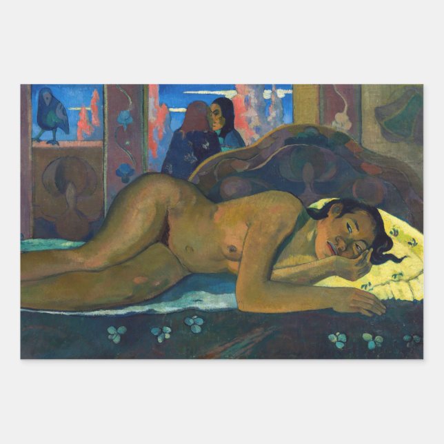 Paul Gauguin - Nevermore / O Taiti Wrapping Paper Sheet (Front)