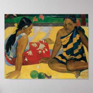 Paul Gauguin - Parau Api. What News Poster