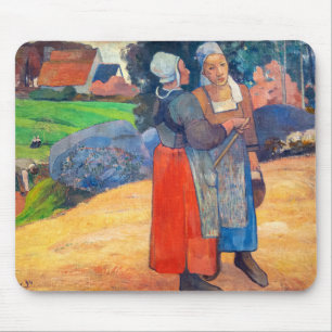 Paul Gauguin - Paysannes Bretonnes Mouse Mat