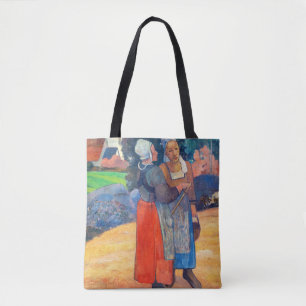 Paul Gauguin - Paysannes Bretonnes Tote Bag