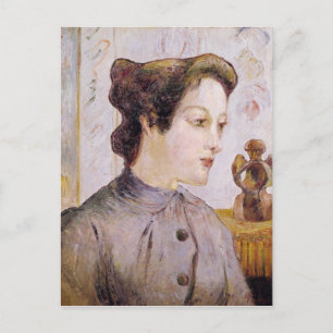 Paul Gauguin Portrait of a Young Woman, 1886 Postcard