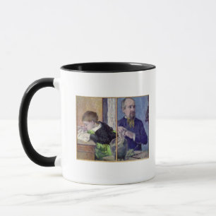Paul Gauguin   Portrait of Jean Paul Aube  and his Mug