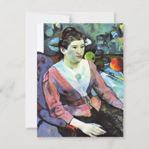 Paul Gauguin - Portrait of Woman Postcard