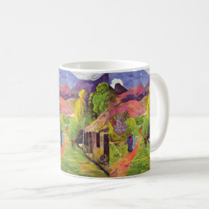 Paul Gauguin Road in Tahiti Vintage Fine Art Coffee Mug