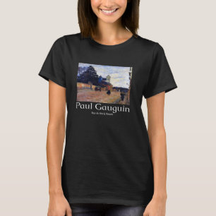 Paul Gauguin Rue du Nord Rouen Art Graphic Vintage T-Shirt