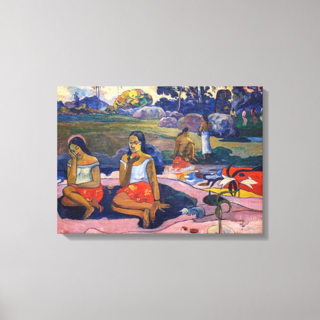Paul Gauguin - Sacred Spring, Sweet Dreams Canvas Print (Front)