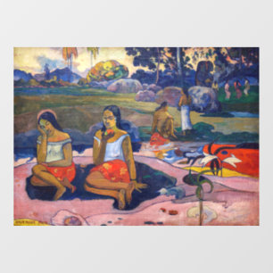 Paul Gauguin - Sacred Spring, Sweet Dreams Window Cling