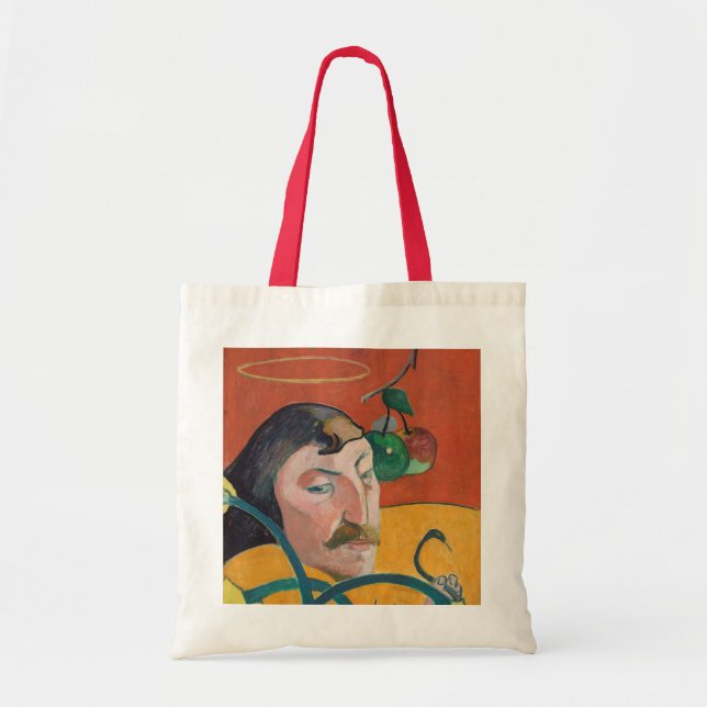 Paul Gauguin | Self-Portrait, 1889 (oil on wood) Tote Bag (Front)