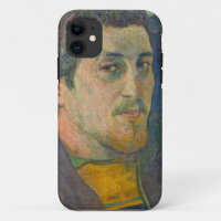 Paul Gauguin | Self Portrait dedicated to Carriere