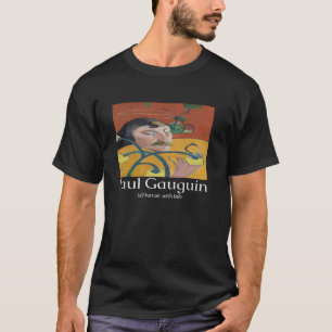 Paul Gauguin Self Portrait Halo Art Graphic Vintag T-Shirt