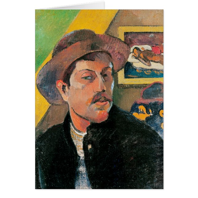 Paul Gauguin | Self Portrait in a Hat, 1893-94 (Front)