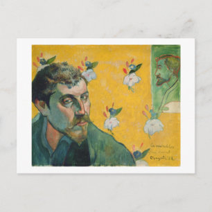 Paul Gauguin Self Portrait, Les Miserables,1888 Postcard