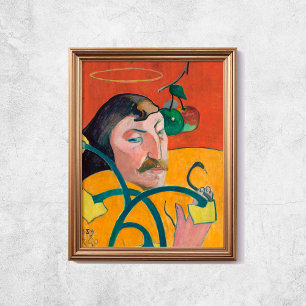 Paul Gauguin Self Portrait Modern Art Poster