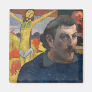 Paul Gauguin - Self-Portrait with Yellow Christ Magnet