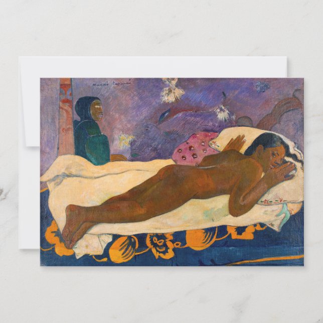 Paul Gauguin - Spirit of the Dead Watching Thank You Card (Front)