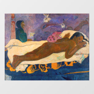 Paul Gauguin - Spirit of the Dead Watching Window Cling