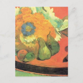 Paul Gauguin still life Postcard