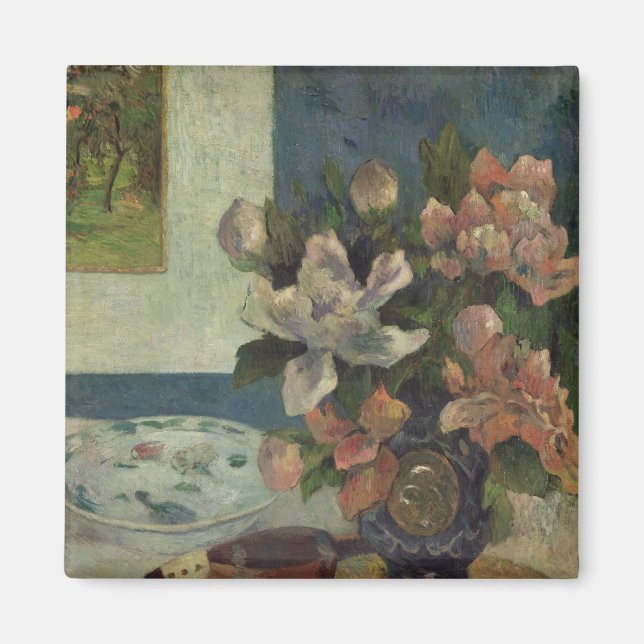 Paul Gauguin | Still Life with a Mandolin, 1885 Magnet (Front)