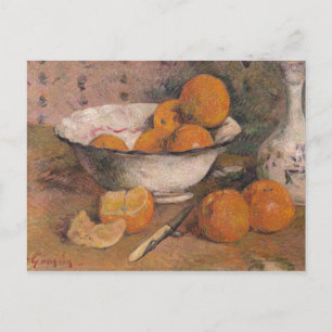Paul Gauguin Still life with Oranges, 1881 Postcard