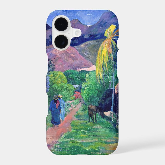 Paul Gauguin - Street in Tahiti (Back)