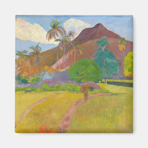 Paul Gauguin - Tahitian Landscape Magnet