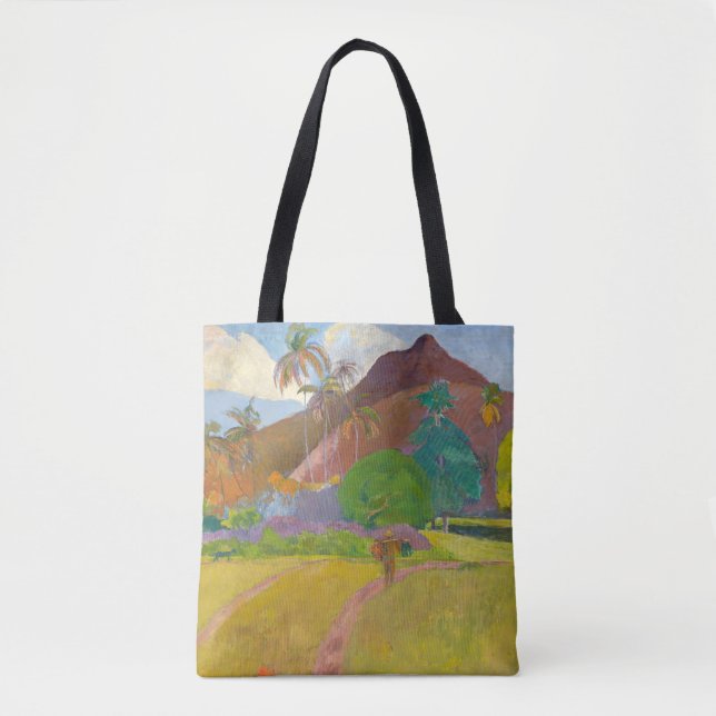 Paul Gauguin - Tahitian Landscape Tote Bag (Front)