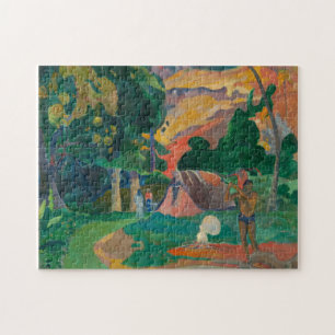 Paul Gauguin Tahitian Matamoe Painting Jigsaw Puzzle