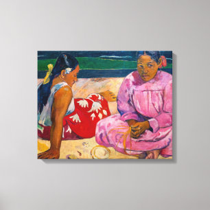 Paul Gauguin - Tahitian Women on the Beach Canvas Print